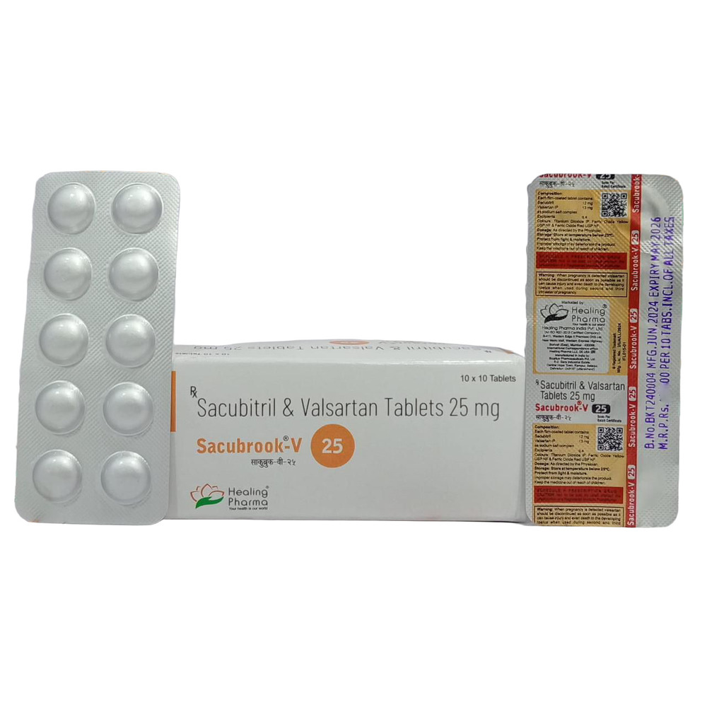 25Mg Sacubitril And Valsartan Tablets - Drug Type: General Medicines