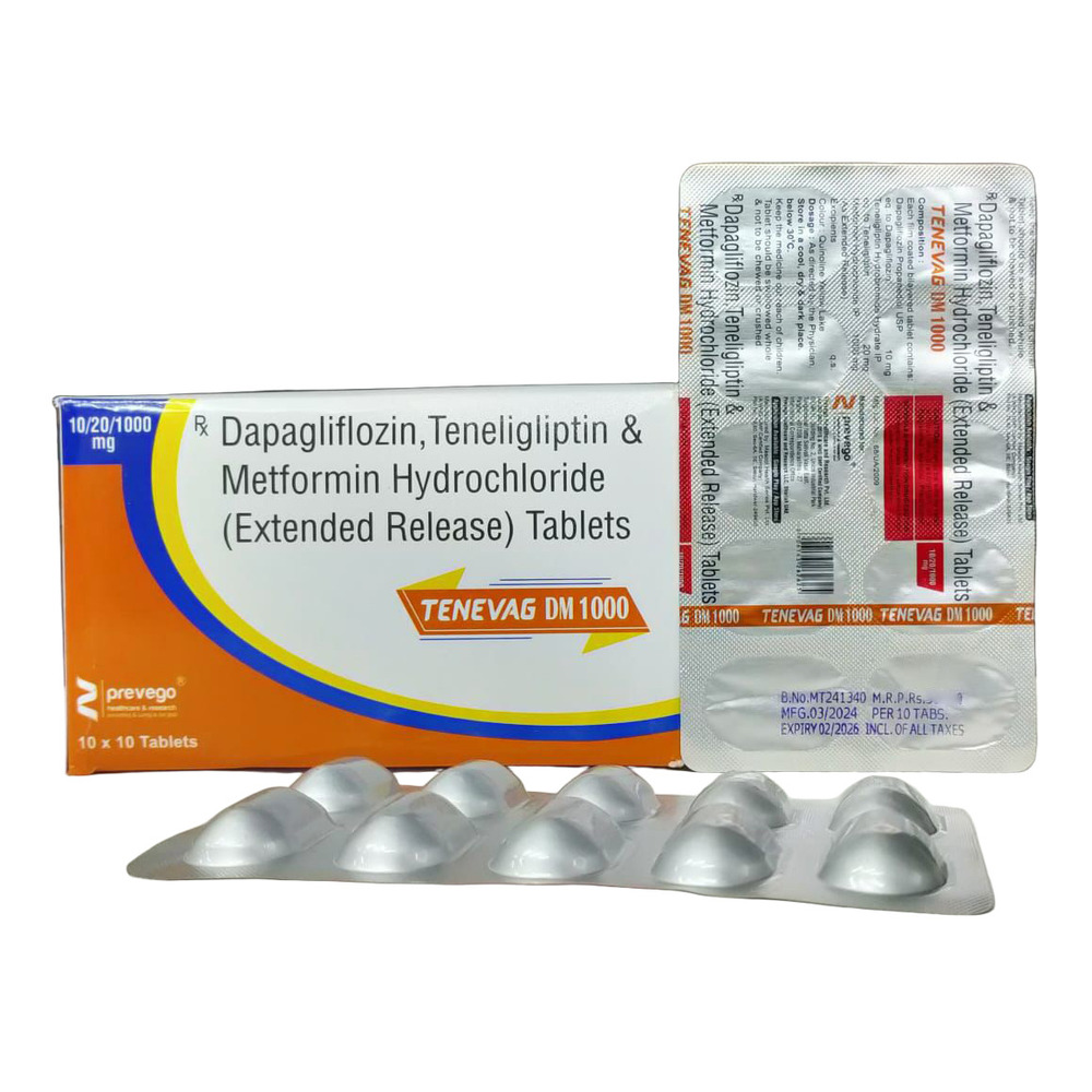 Dapagliflozin Teneligliptin And Metformin Tablets - Drug Type: General Medicines