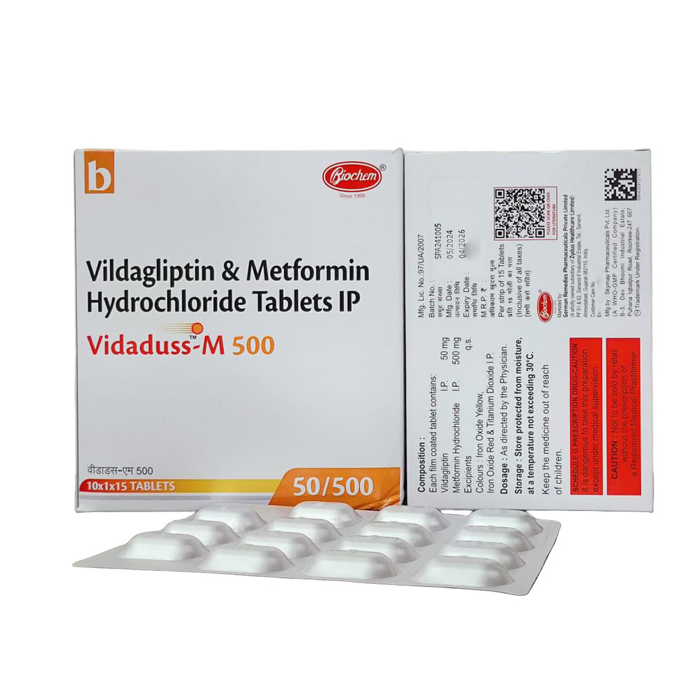 Vidagliptin And Metformin Hydrochloride Tablets - Drug Type: General Medicines