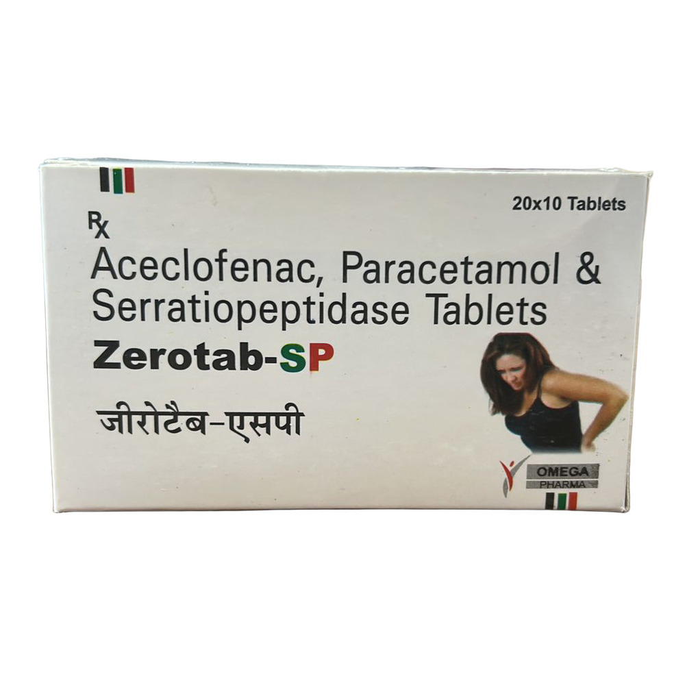 Aceclofenac Paracetamol And Serrtiopeptidase Tablets - Drug Type: General Medicines