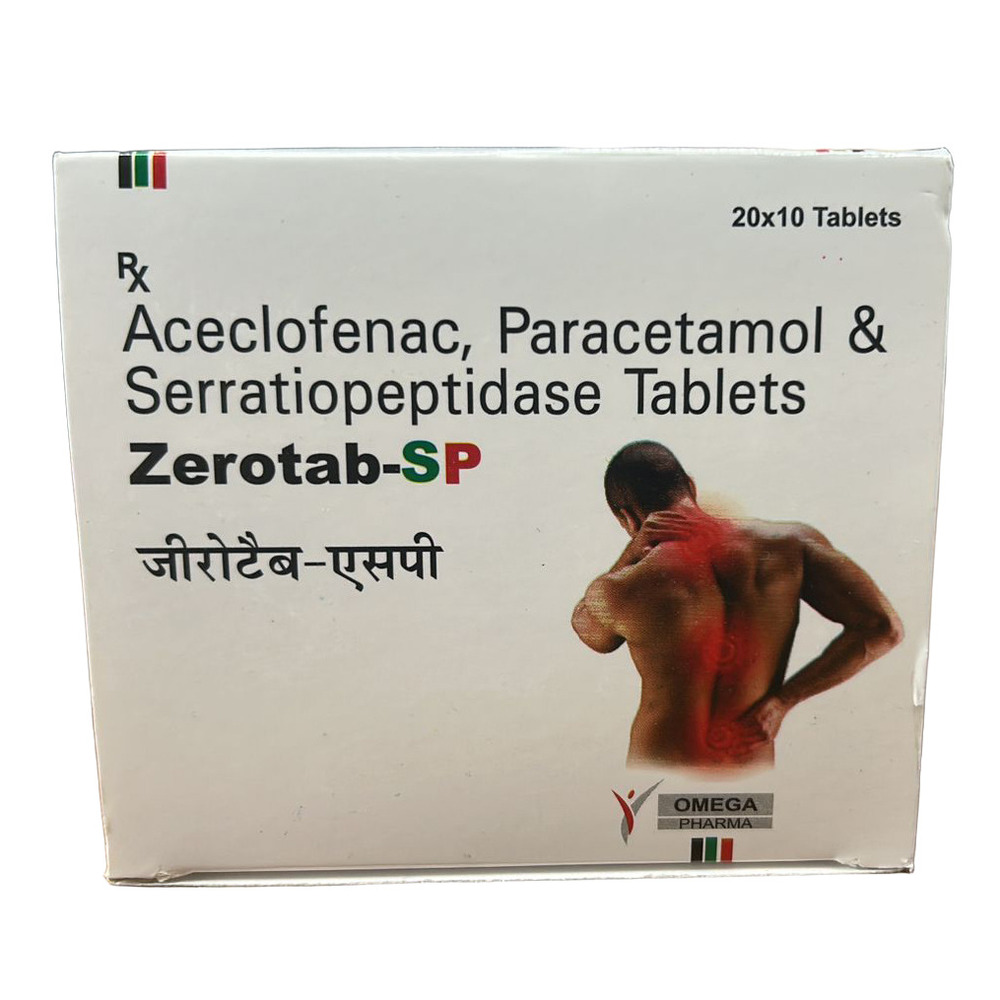 Aceclofenac Paracetamol And Serratiopeptidase Tablets - Drug Type: General Medicines