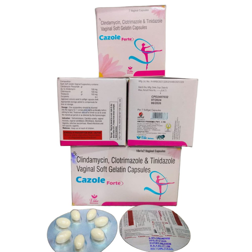 Clindamycin Clotrimazole And Tinidazole Vaginal Solft Gelatin Capsules