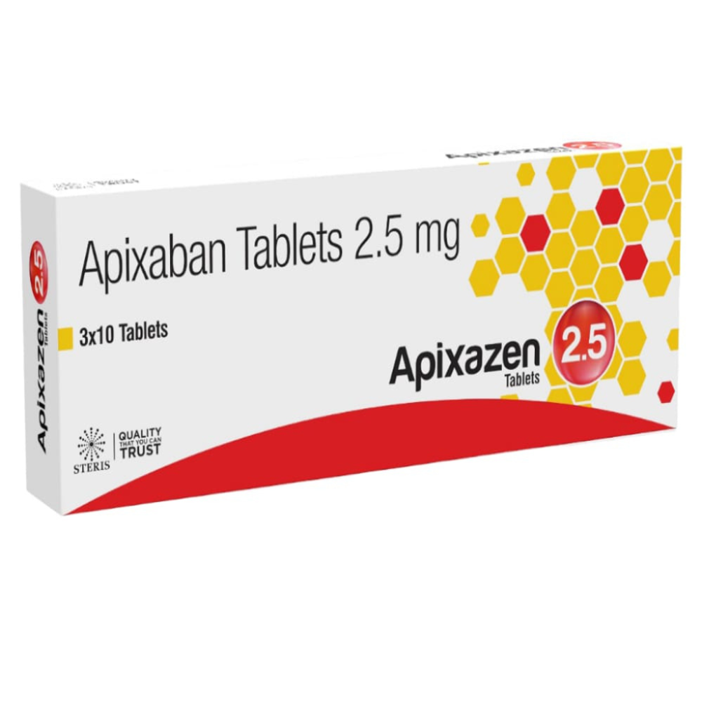 Apixaban 2.5 mg Tablet