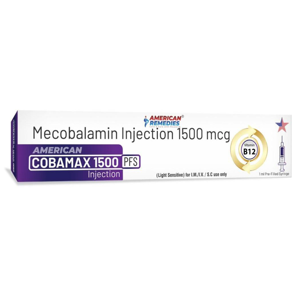 1500Mcg Mecobalamin Injection - Drug Type: General Medicines