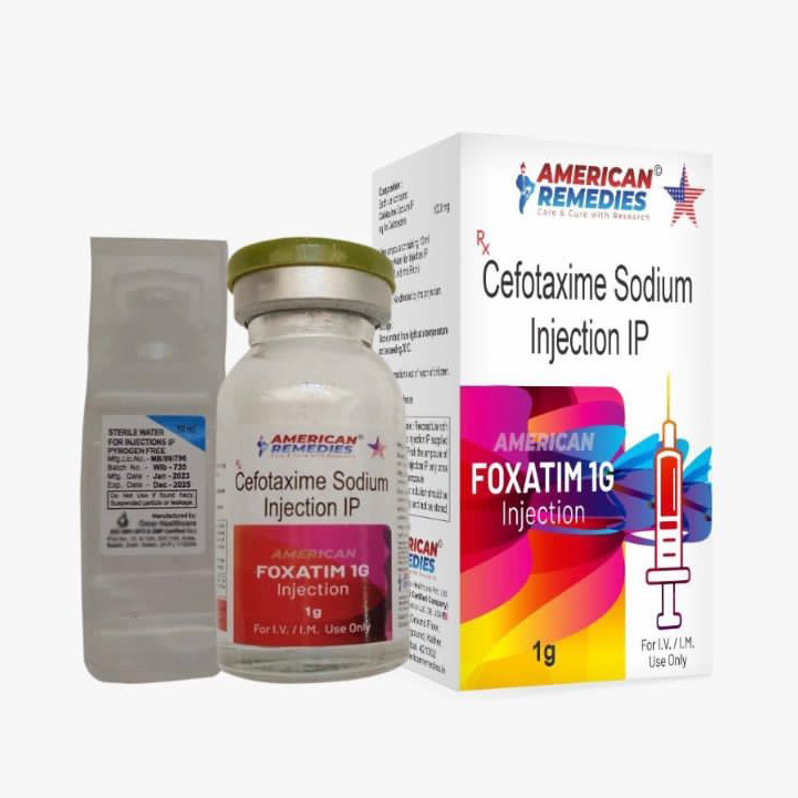 1G Cefotaxime Sodium Injection - Drug Type: General Medicines