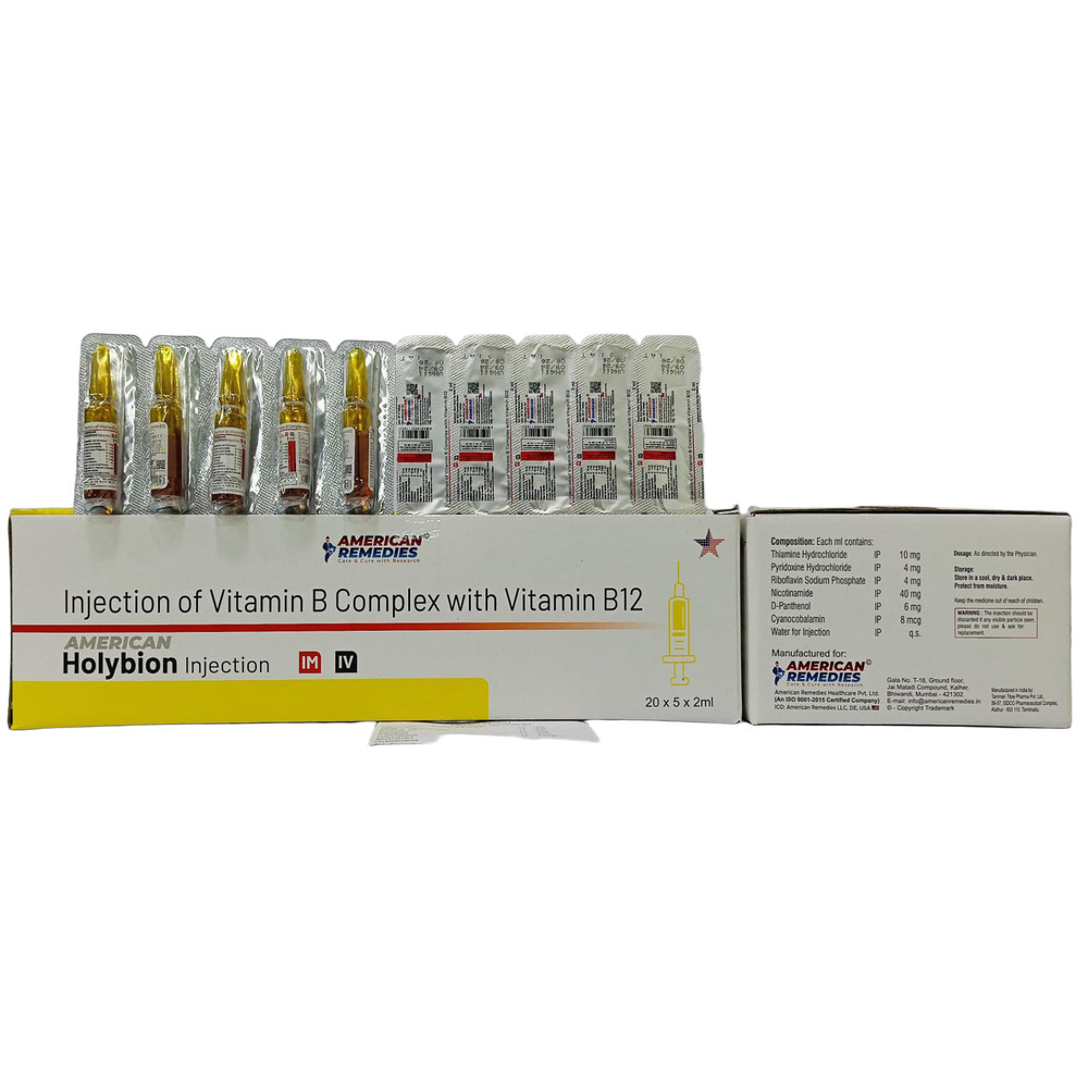 Vitamin B Complex With Vitamin B112 Injection - Drug Type: General Medicines