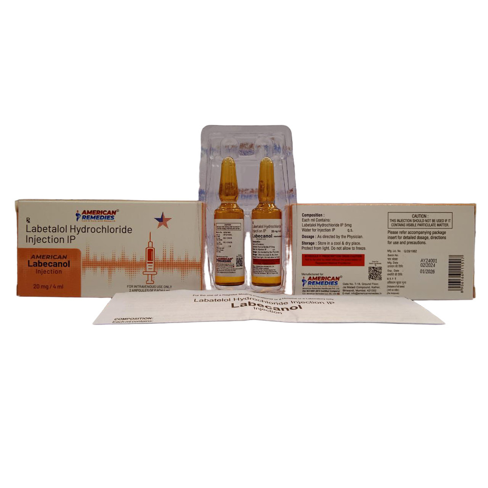 20Mg _Labetalol Hydrochloride Injection - Drug Type: General Medicines