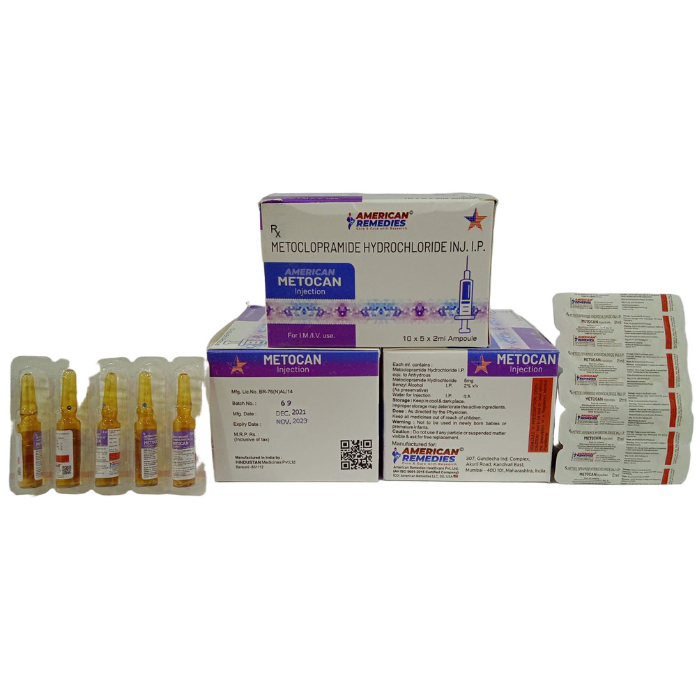 Metoclopramide Hydrochloride Injection - Drug Type: General Medicines