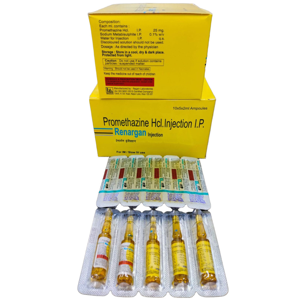 Promethazine Hcl Injection - Drug Type: General Medicines