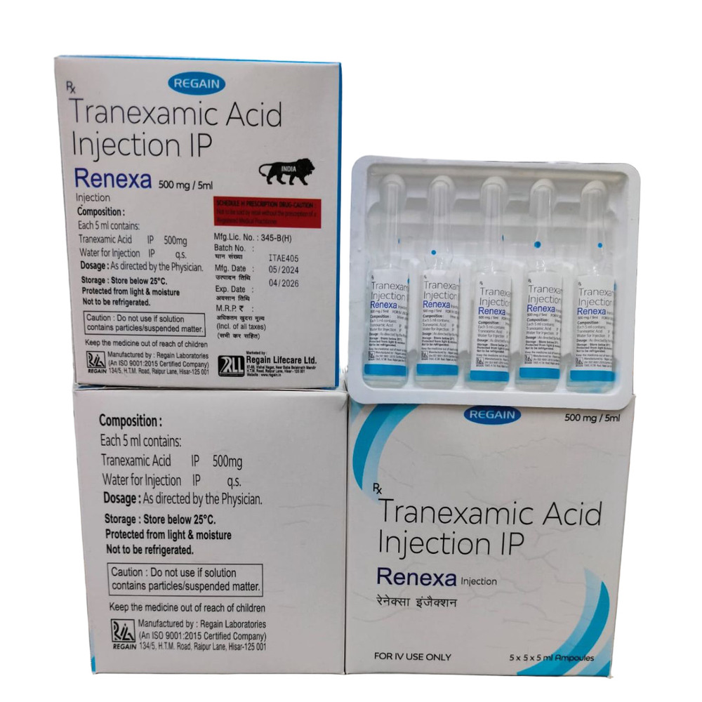 Tranexamic Acid Injection - Drug Type: General Medicines
