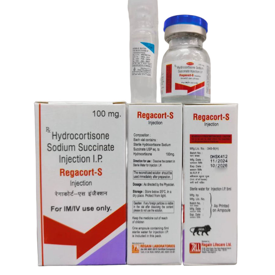 Hydrocortisone Sodium Succunate Injection - Drug Type: General Medicines