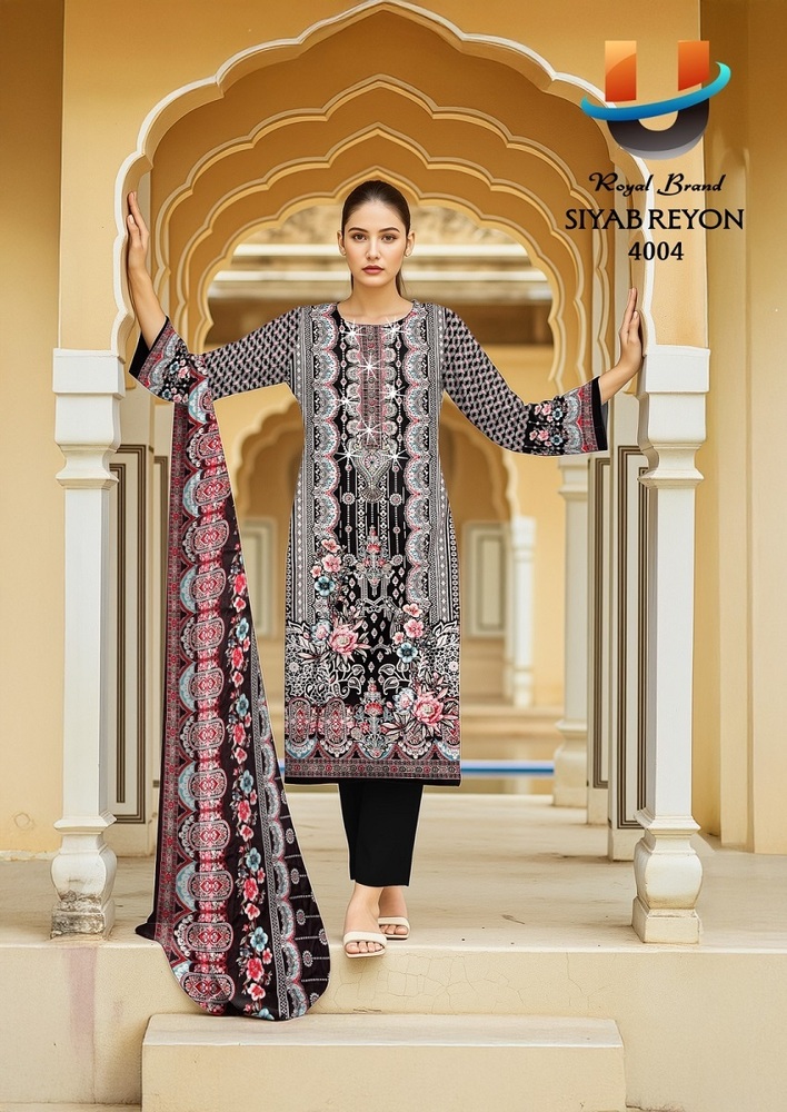 Royal Siyab Rayon Vol-2  Dress Material