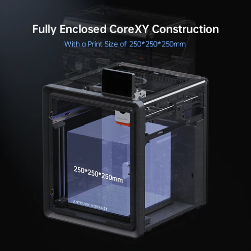 Anycubic Kobra S1 Combo 3D Printer Advanced MultiColor FDM 3D Printer for Professional Grade Printing