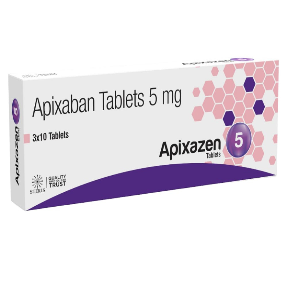 Apixaban 5mg Tablet