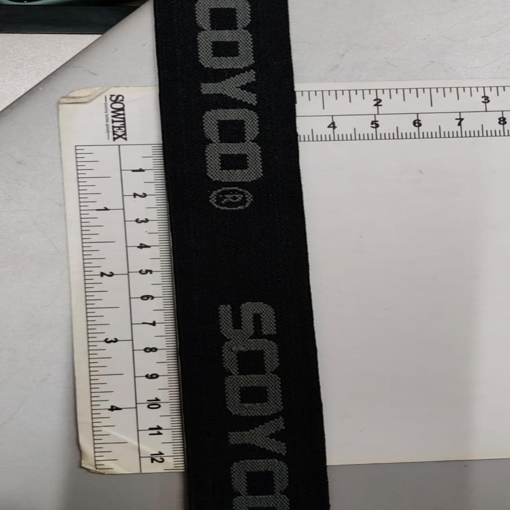 Jacquard Name Tapes - Color: Black