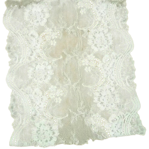 Show Nice Lycra Lace - Color: Off White