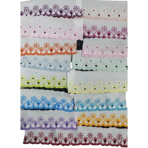2Inch Cotton Lace - Color: Multicolor