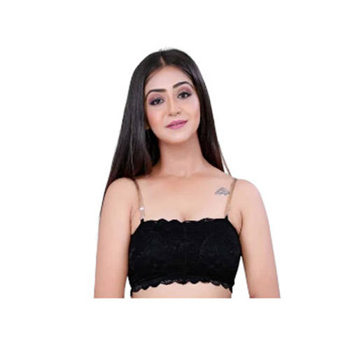 Lace Tube Bra - Color: Multicolor