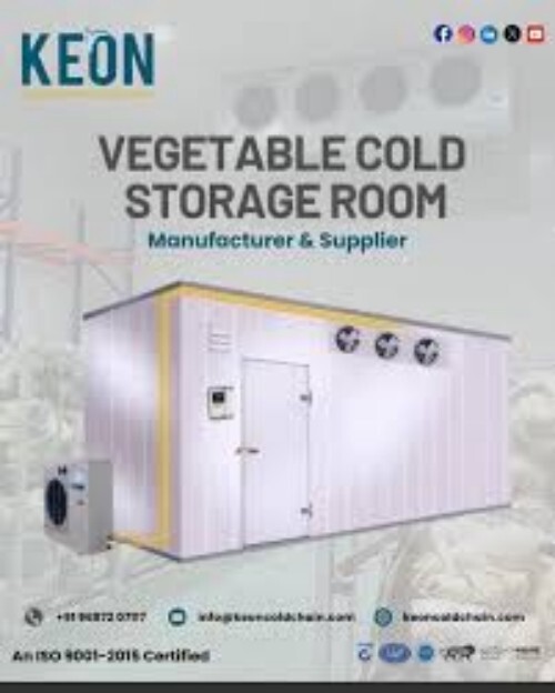 Cold Storage Room For Ice Cream - Color: Silver