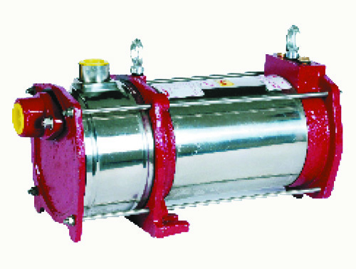 Single Phase Centrifual Openwell Submersible Pumps - Color: Silver