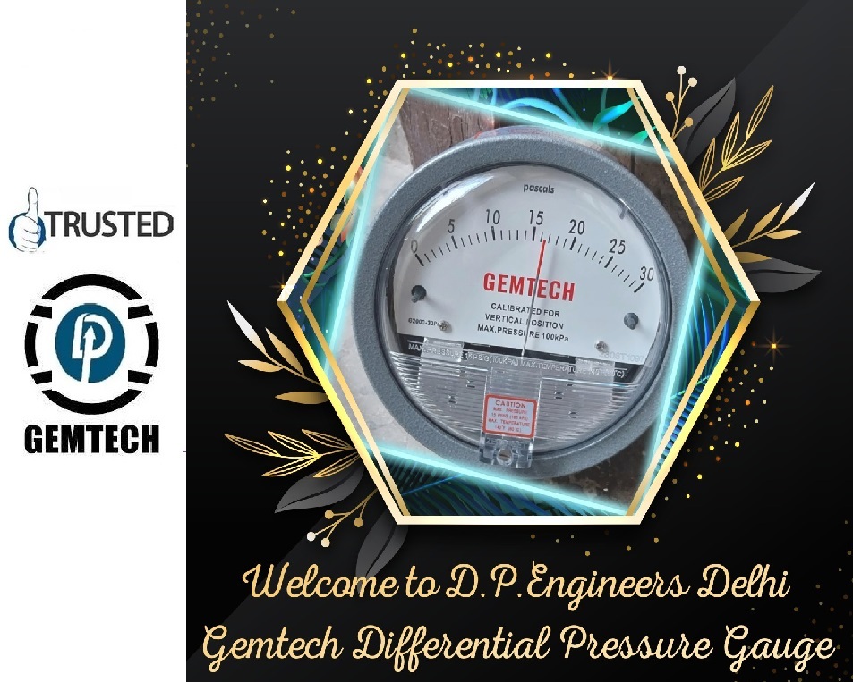 GEMTECH OMEGA DIFFERENTIAL PRESSURE Gauge Near DAMANGANGA INDUSTRIAL PARK VAPI GUJARAT