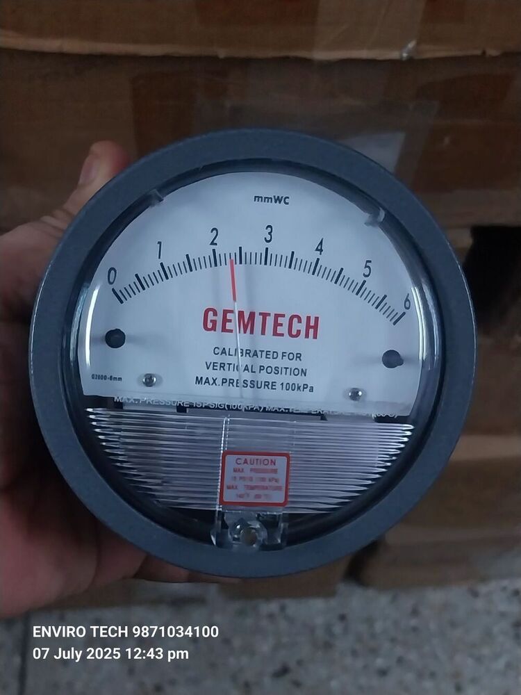GEMTECH OMEGA DIFFERENTIAL PRESSURE GAUGE Near Gajanan Industrial Estate Ahmedabad