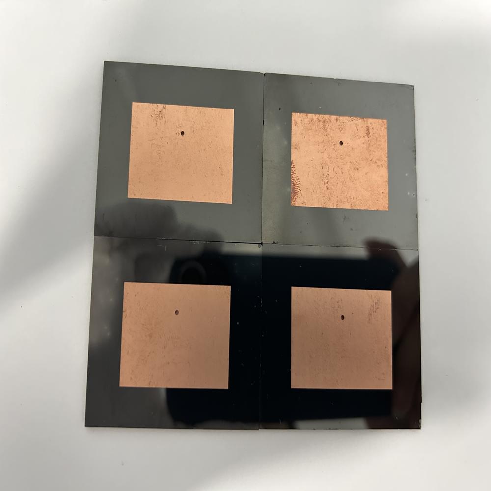 Cu-Sputtered Ferrite Substrate High Conductivity Wide Frequency