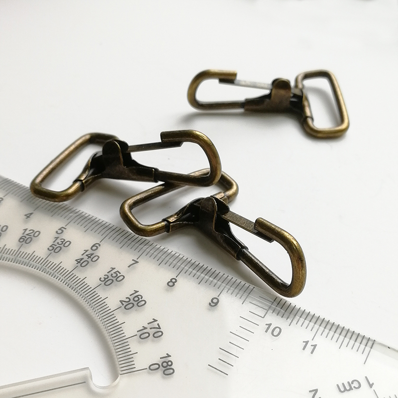 Nickel-Plated Metal Trigger Swivel Hook Iron Accessories Fittings for Handbags