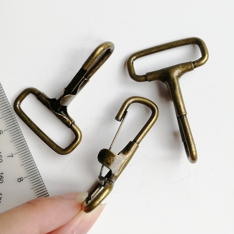 Nickel-Plated Metal Trigger Swivel Hook Iron Accessories Fittings for Handbags