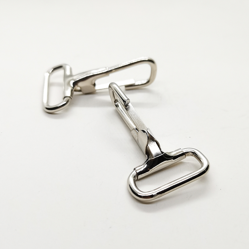 Nickel-Plated Metal Trigger Swivel Hook Iron Accessories Fittings for Handbags