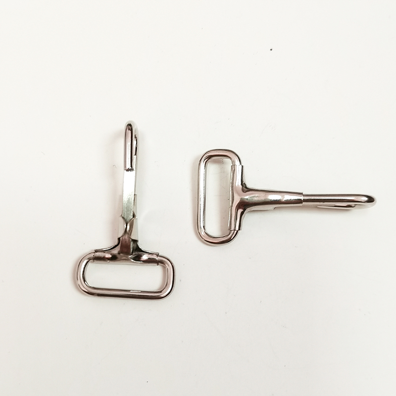 Nickel-Plated Metal Trigger Swivel Hook Iron Accessories Fittings for Handbags