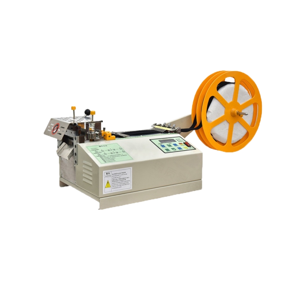 Automatic Computerized Tape Cutting Machine for Webbing Hook Loop Tape Plastic Zipper
