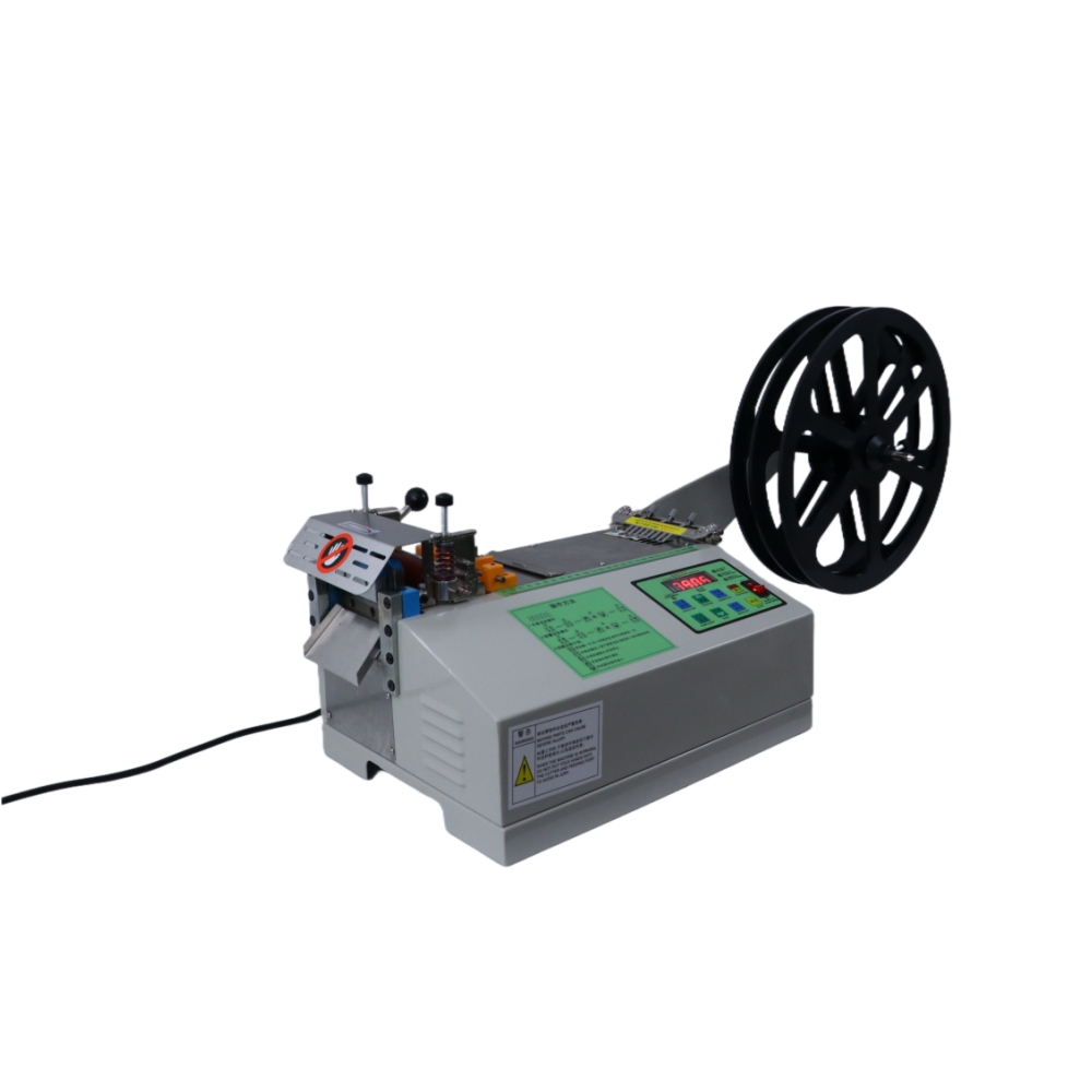 Automatic Computerized Tape Cutting Machine for Webbing Hook Loop Tape Plastic Zipper