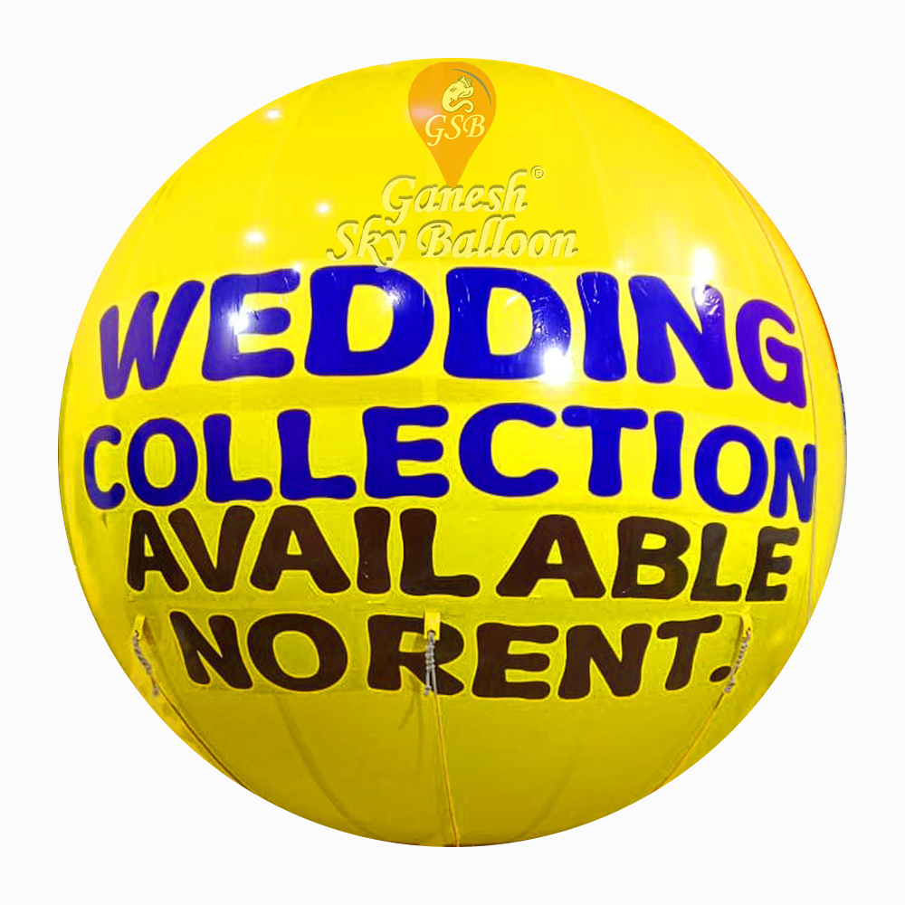 Wedding Advertising Sky Balloon