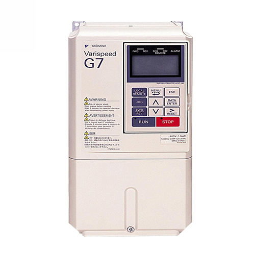 YASKAWA Varispeed G7 Drive एक अत्याधुनिक ड्राइव है जो ऊर्जा की बचत और उच्च प्रदर्शन प्रदान करता है। इसकी सुविधाओं में उन्नत मोटर नियंत्रण, सरल सेटअप प्रक्रिया और विस्तृत संचार विकल्प शामिल हैं। यह प्रणाली औद्योगिक अनुप्रयोगों के लिए आदर्श है।