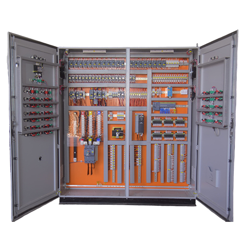 Plc Control Panel - Mild Steel, 220-440 Volt, 50-60 Hertz | Rust-proof, Powder Coated Finish, Single/three Phase Compatibility
