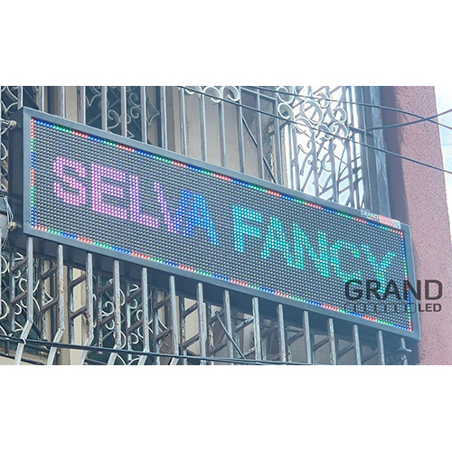 Scrolling Display Board - Application: Advertisement