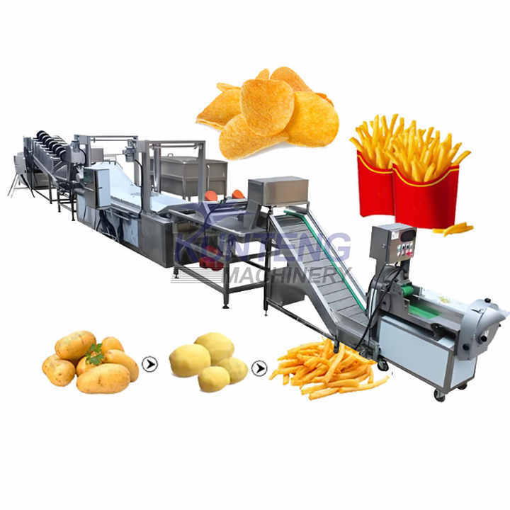 High-efficiency Industrial French Fries Production Line