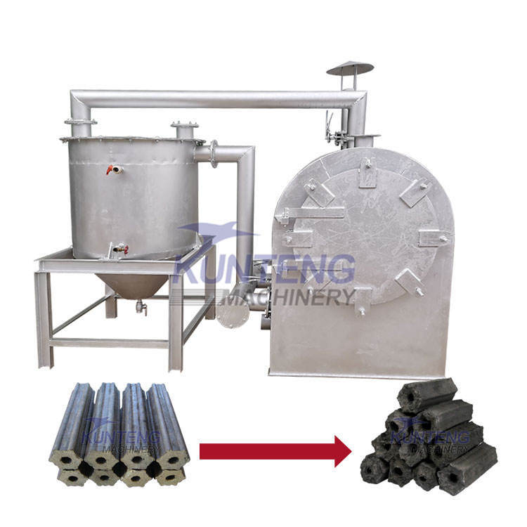 Horizontal Smokeless Wood Burning Machine