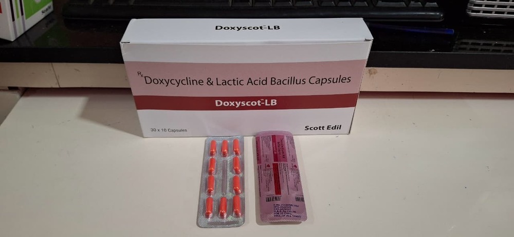 DOXCYCLINE + LACTIC ACID BACILLUS CAPSULE