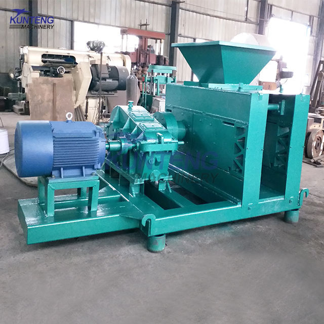 Coal Slime Charcoal Clay Residue Briquette Machine