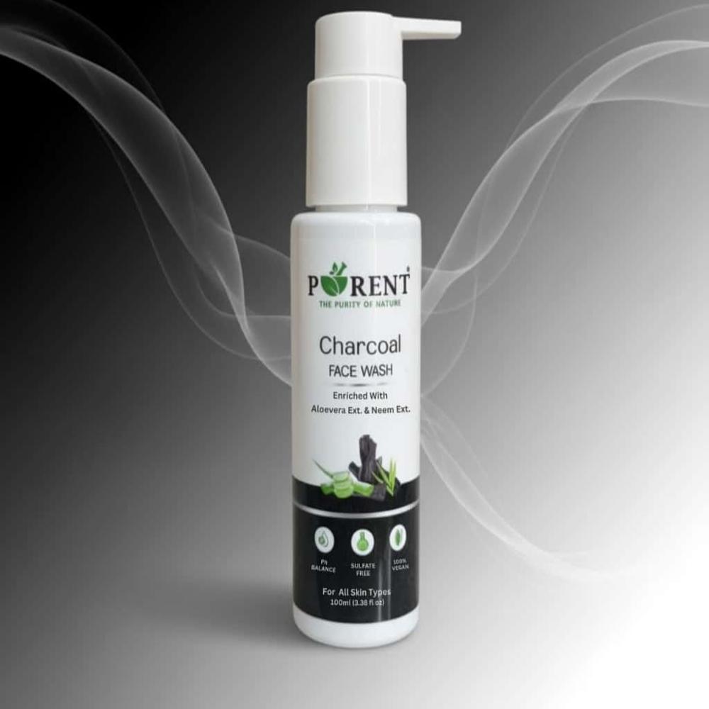 Charcoal Face Wash - Color: Black
