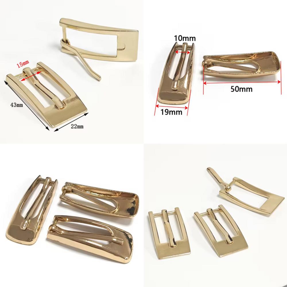 Quality Metal Pin Buckle Zinc Alloy Metal Belt Buckles for Bag Shoe Accessories