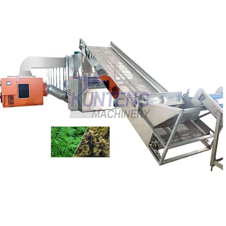 Continuous Herb Agriculture Product Dryer Equipment