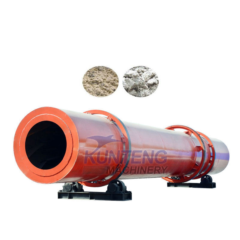Industrial Feed Waste Electric Rotary Drum Dryer Machine
