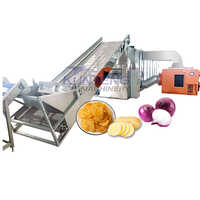 4 Layers Mesh Belt Potato Chips Cassava Dryer