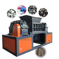 Plastic Waste Shredder Household Waste Processing Line Garbage Shredder Scrap Metal Shredder - Automatic Grade: Automatic