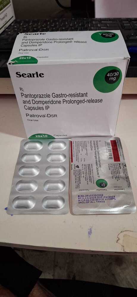 PANTAPERAZOLE + DOMPERIDONE SUSTAINED RELEASED CAPSULE