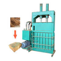 Hydraulic Coconut Palm Jute Fiber Press Baling Machine