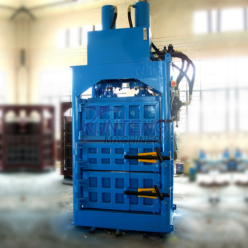 Hydraulic Coconut Palm Jute Fiber Press Baling Machine